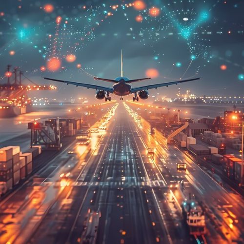 logistics-means-transport-together-with-technological-futuristic-holograms_23-2151662911